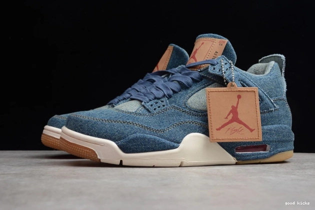 Rep AO2571-401 Levi's x Nike Air Denim Jordan 4 0822